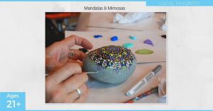 Mandalas & Mimosas - Rock Painting