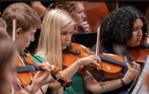 SUU Music Works with High School Orchestra Student...