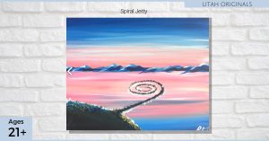 Mimosa Monday SLC: Spiral Jetty