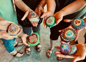Mandala Rock Painting - All Ages