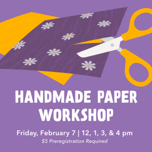 Handmade Paper Workshop