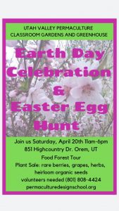 Livestreamed Earth Day Tour and Easter Egg Youth Camp Prizes