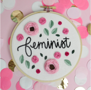 Online Workshop: Feminist Embroidered Hoop - Begin...