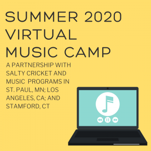 Salty Cricket Virtual Music Camps