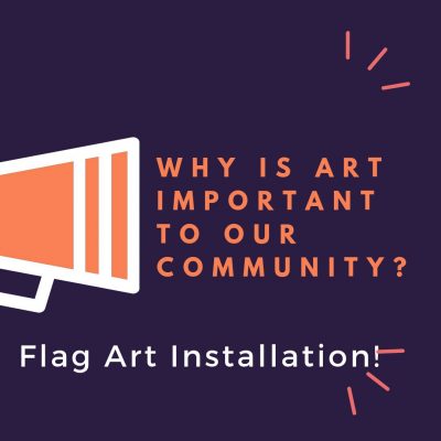 Flag Art Installation