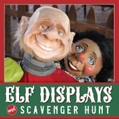 Elf Displays & Elf Scavenger Hunt 2020
