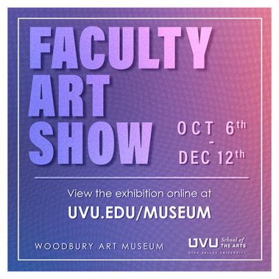 Woodbury Art Museum Faculty Show