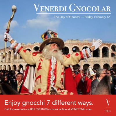 Venerdì Gnocolar — Gnocchi Friday