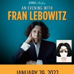 An Evening with Fran Lebowitz- LOCATION CHANGE