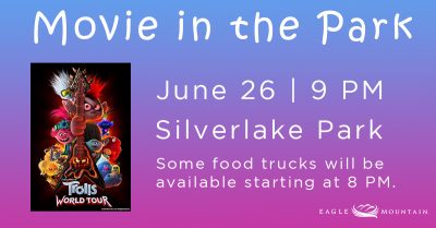 FREE Movie in the Park - Trolls: World Tour
