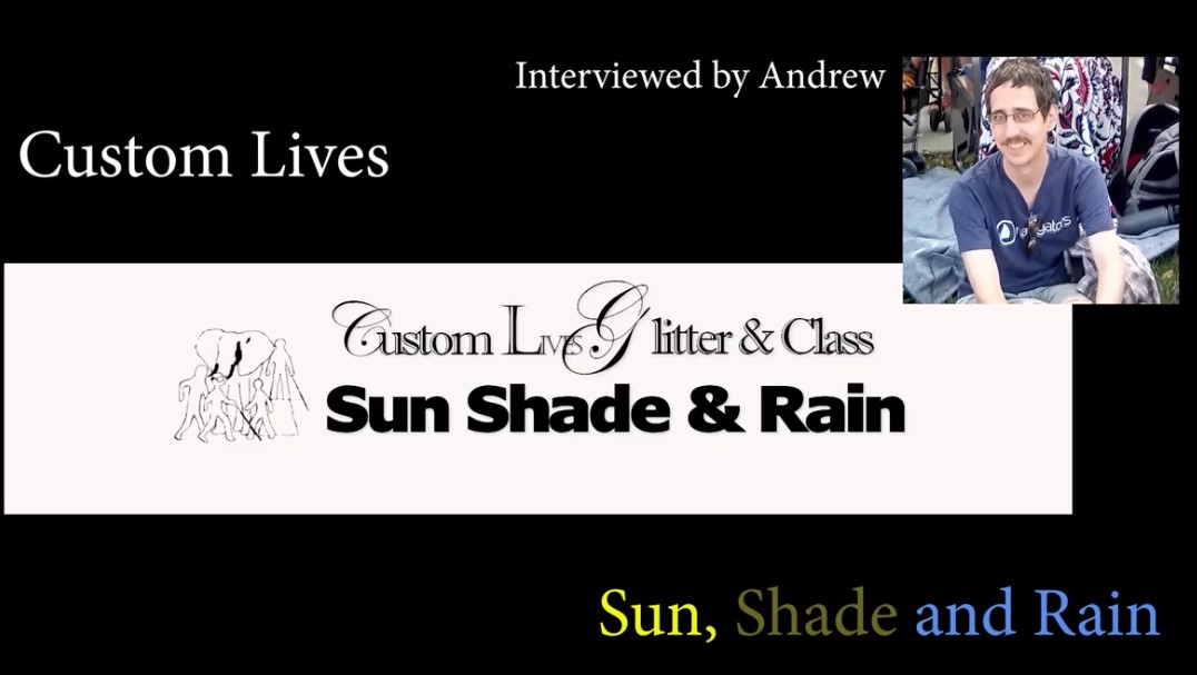 Gallery 1 - Meet the Author of Custom Lives Sun Shade & Rain, Youth and Children Program, Ask Questions