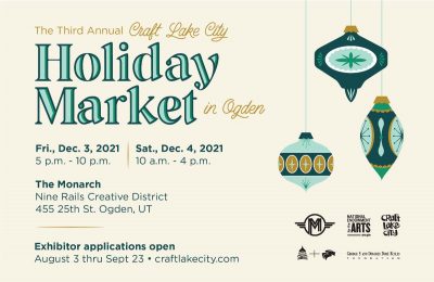 Applications Open for the Third Annual Craft Lake City Holiday Market