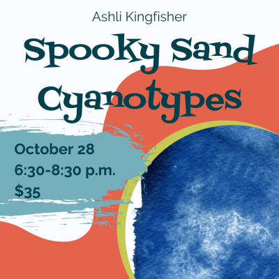 Spooky Sand Cyanotype Workshop