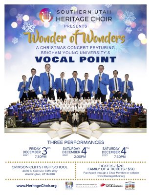 2021 Christmas Concert: Wonder of Wonders