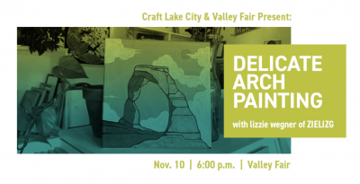 Craft Lake City Workshop: Delicate Arch Painting