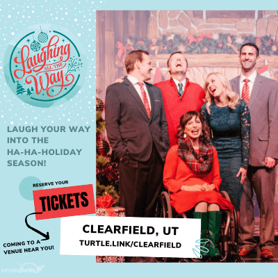 "Laughing All The Way": Live Event with Hank Smith, John Bytheway, and Meg Johnson: Clearfield