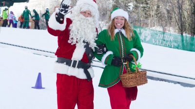 Santa Claus Visits Deer Valley