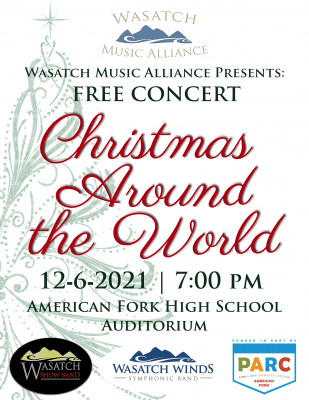 Christmas Around the World - A FREE concert presented by Wasatch Music Alliance