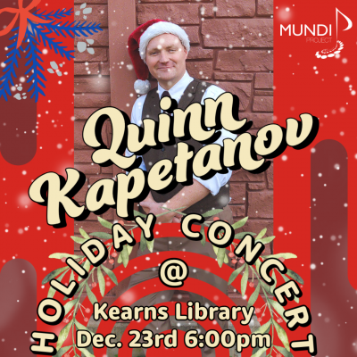 Kearns Library Holiday Concert: Quinn Kapetanov