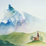 Watercolor Basics: Mountains / The Alps