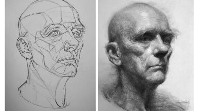 Week 10: Shaded Portrait Drawing with Jim McGee pt. I