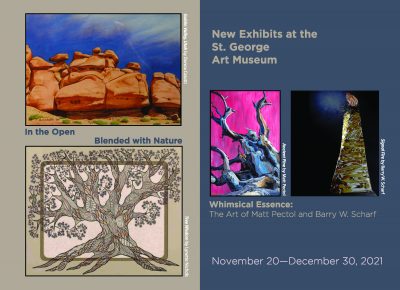 In the Open | Whimsical Essence: The art of Matt Pectol and Barry W. Scharf | Blended with Nature