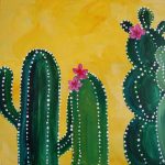 Paint & Pints at The Westerner: Cacti