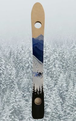 Paint & Pints at The Westerner: DIY Shot Skis