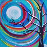 Paint Mixer at The Wine Dive: Rainbow Winter