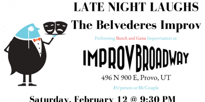 Late Night Laughs with the Belvederes Improv