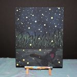 Paint Night: Feather and Fireflies
