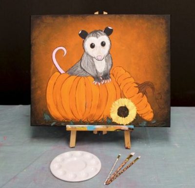 Paint Night: Oh! Pumpkins and Opossums