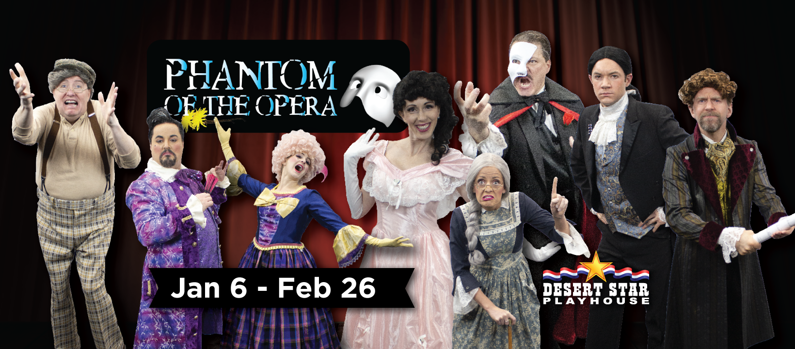 The Phantom of the Opera US Tour Keychain - Platypus Productions LLC
