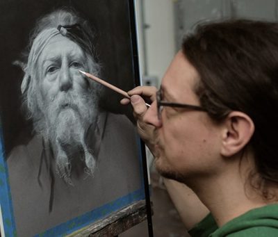 Portrait Drawing with Charcoals with David Kassan