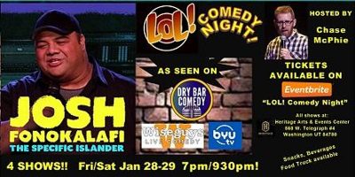 LOL! Comedy Night with Dry Bar's Josh Fonokalafi -...