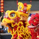 2022 Chinese New Year Lion Dance & Fireworks