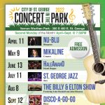St. George Concert in the Park Series 2022