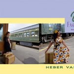 Vintage Fashion Shoot Train