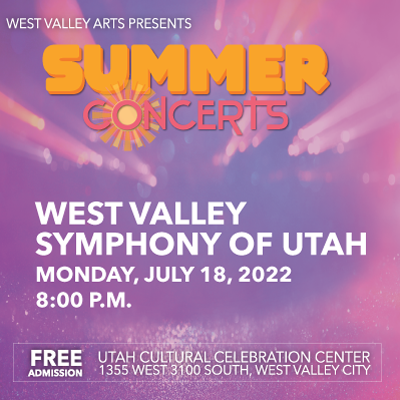 West Valley Arts Summer Concerts: West Valley Symphony of Utah