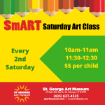 2022 smART Saturday - Art Classes for KIDS!