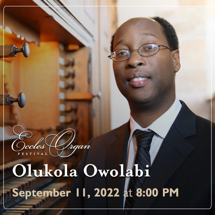 Gallery 1 - Eccles Organ Festival Recital | Olukola Owolabi