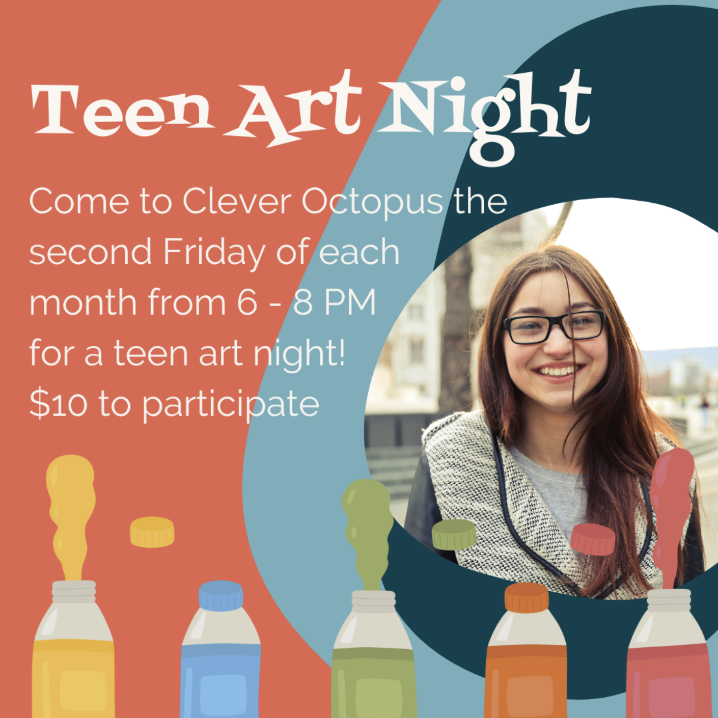 Teen Art Night this Thursday
