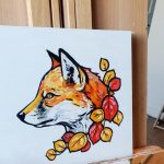 Craft Lake City Workshop: Autumn Fox Acrylic Painting