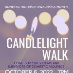 Domestic Violence Awareness Month Candlelight Walk hosted by The Refuge Utah