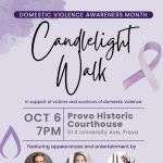 Gallery 1 - Domestic Violence Awareness Month Candlelight Walk hosted by The Refuge Utah