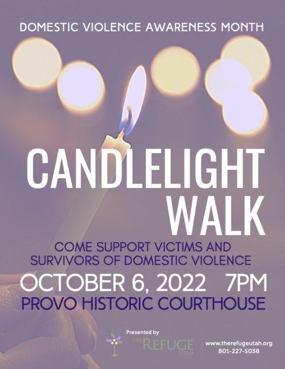Gallery 2 - Domestic Violence Awareness Month Candlelight Walk hosted by The Refuge Utah