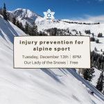 Injury Prevention for Alpine Sport