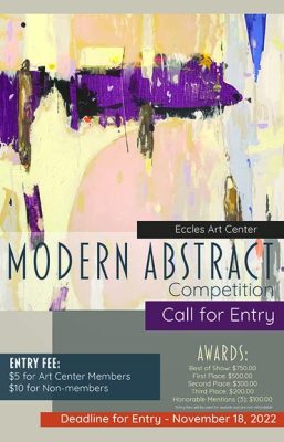 Receiving Art Work for a Modern Abstract Competition