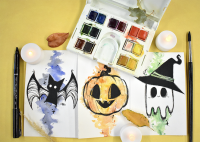 Craft Lake City Workshop: Halloween Illustration
