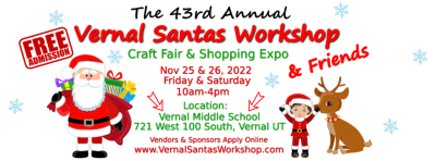Vernal Santa's Workshop and Craft Fair 2022